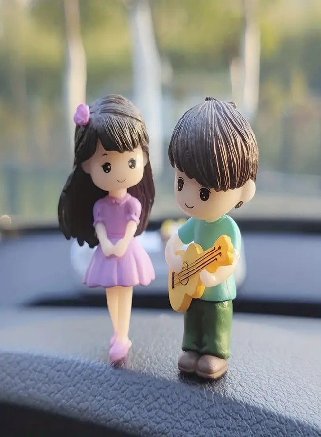 ascension Miniature Set Valentine Gift for Girlfriend Boyfriend Husband Wife Girls Boys Decorative Cute Romantic Couple Miniature Showpiece Statue Valentines Gift Items - Image 2